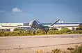 A Hermes 900 UAV of 166 Squadron "Fire Birds" in May 2021