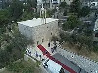 Our Lady El-Derr Maronite Church in Moukhtara,  the stronghold of the Druze Jumblatt family