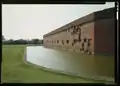 Southern Wall Union Artillery damage 1862