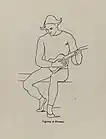 Pablo Picasso, published in Klingen, Volume 1, Number 10, June 1918