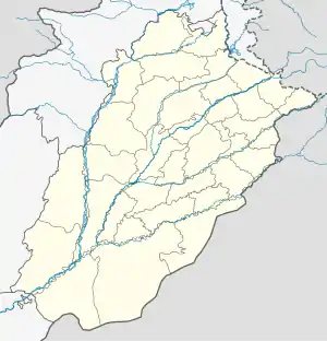 Wah Cantonment is located in Punjab, Pakistan