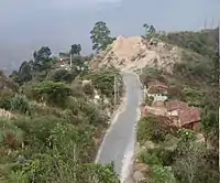 Panamericana – Pan American Highway – in the Cordillera de los Andes, southern Ecuador, near to Catacocha, 2,500m / 8,000 ft Elev.