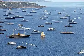 Partridge 1885, the world's oldest racing yacht at Monaco Yacht Show