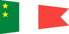 1:2 Pennant of the Chief of the Naval Air Force Staff in the rank of Rear Admiral