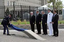 Dedication ceremony of the Pentagon Memorial in 2008
