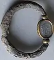 Scarab with Throne of Astarte