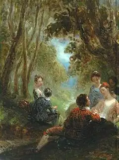 Country Party, Barnard Castle, Bowes Museum.