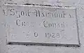 Plaque from the Crossconnell National School