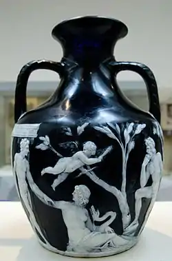 Portland Vase; late 1st century BC; glass; height: 24&nbsp;cm; British Museum (London)