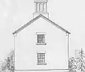 Poundleys Cottage Architecture . Side elevation of Labourers' cottages