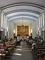 Interior view; the fresco behind the altar is by Luigi Montanarini&nbsp;[it].