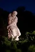 "A Giant", statue by Dimitrie Paciurea