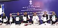 Raj Kumar Singh releasing the booklet “State Distribution Utilities - Sixth Annual Integrated Rating”, at the Conference of Power and New & Renewable Energy Ministers of States & UTs, in Shimla, Himachal Pradesh