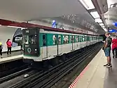 Line 11 platforms at République