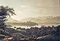 Aquatinta around 1840