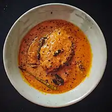 Indian salmon curry