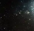 NGC 602 region of the SMC