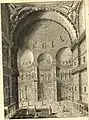 Guillaume-Joseph Grelot&nbsp;[fr]'s engraving 1672, looking west