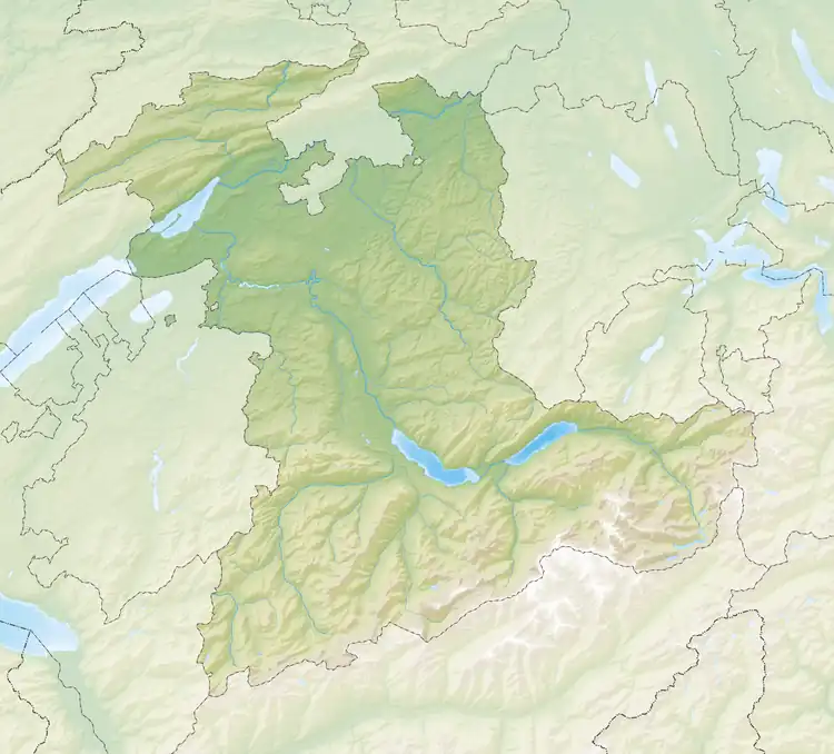 Vechigen is located in Canton of Bern