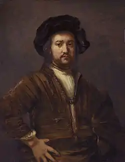 Portrait of a Man with His Arms Akimbo (1658), Rembrandt.