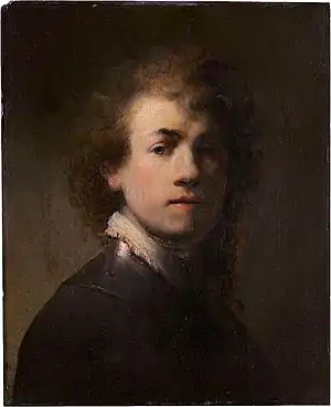 Self-Portrait in a Gorget (c. 1629) at Germanisches Nationalmuseum in Nuremberg