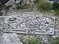 Representation of a Baroque garden by Shelagh Wakely