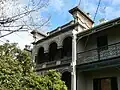 Richly detailed Victorian terrace facing the gardens