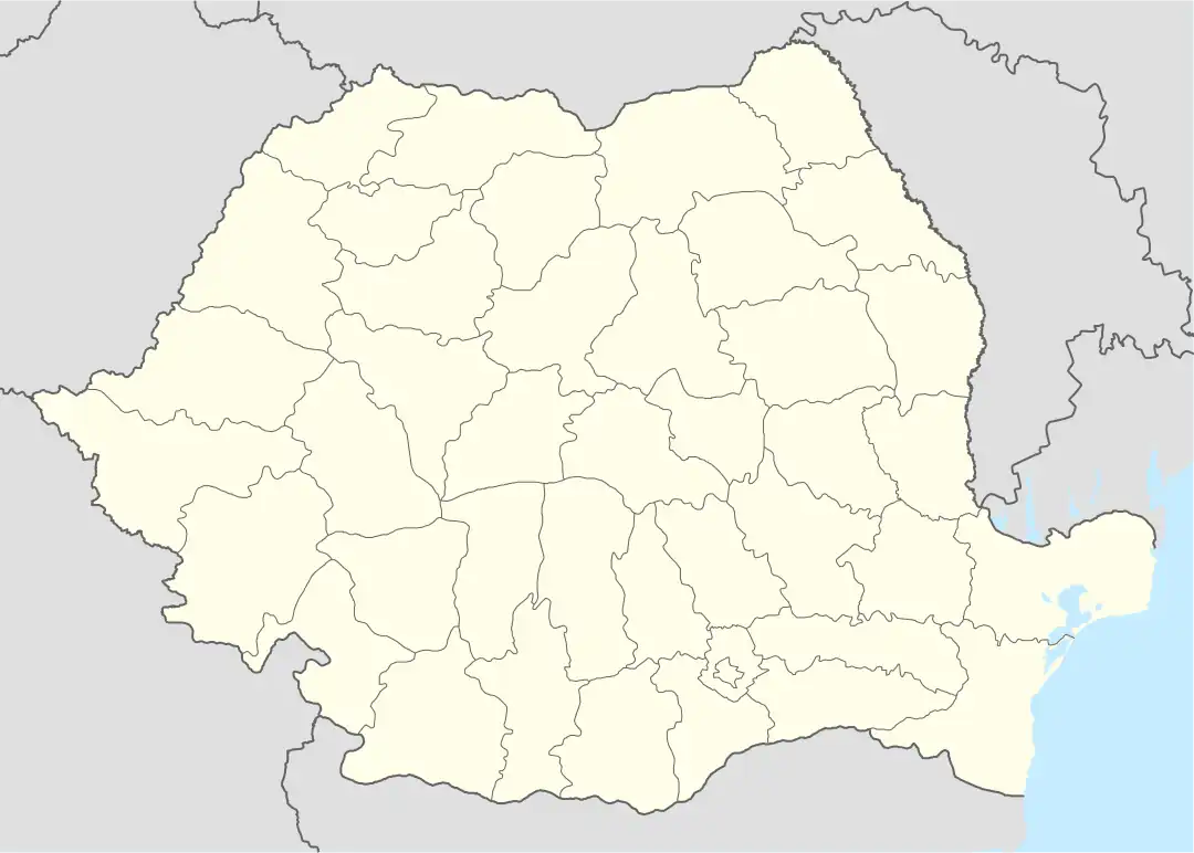 Cugir is located in Romania