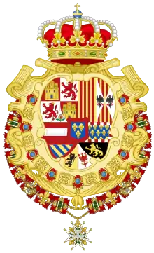 Coat of arms of Philip V of Spain