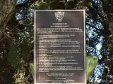 Sign of Use and Conduct of the Will Rogers Memorial Park
