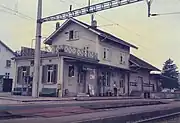 Former station building