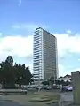 Semmelweis University Tower, Nagyvárad Square, Budapest