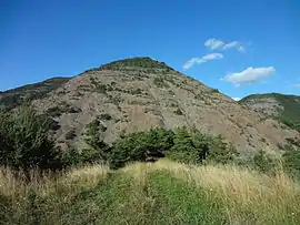 Le Vendréou at 1,328 m (4,357 ft), in the commune of Saint-Martin-lès-Seyne