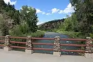 The river at Placerville, Colorado
