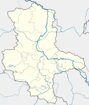 Dessau is located in Saxony-Anhalt