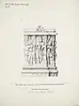 Drawing of sculptures