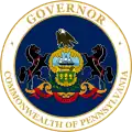 Seal of the governor of Pennsylvania (variant)