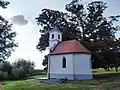 Church and Tilia tree