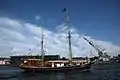 Seute Deern in St. Petersburg, Russia, during 2009 Tall Ships' Races