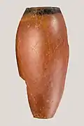 Sherd from a Black-topped Red Ware Beaker with a Graffito of an Elephant, Metropolitan Museum of Art