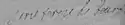Marie Thérèse de Bourbon's signature