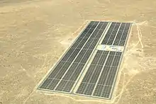 Solar Power Plant Greenam near Keetmanshoop, (Aerial view 2017)