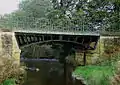 Sontley Bridge near Wrexham Inscription Thos Person: County Surveyor; Jones Ruabon :Foundry 1843