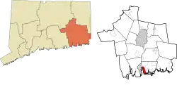 City of Groton's location within the Southeastern Connecticut Planning Region and the state of Connecticut