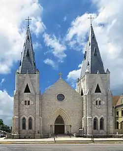 St. Mary's Catholic Church in downtown Victoria