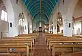 Interior looking east