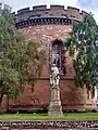 Statue (1845-6) of Lord Lonsdale by Musgrave Lewthwaite Watson at Carlisle Citadel