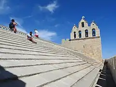Roof and bell tower