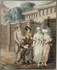 John Lewis Krimmel, Sunday Morning (ca.1813)