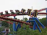 A train navigating the inline twist